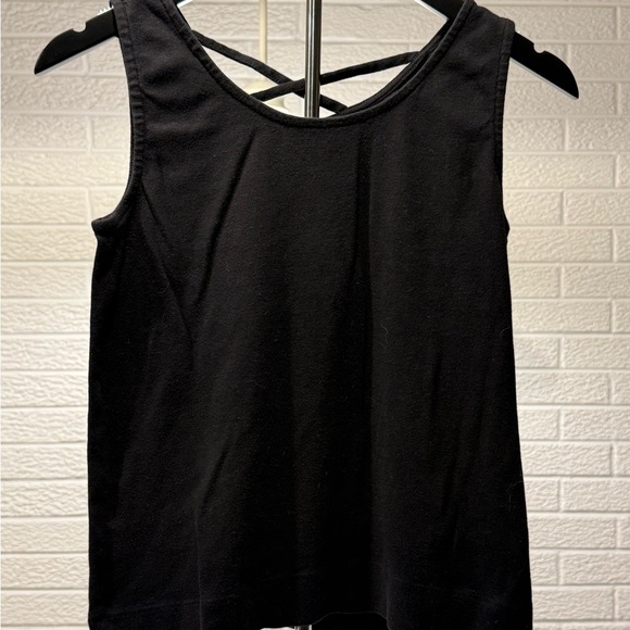 Chico's Tops - Chico's Black Backless Sleeveless Tank Top